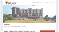 Desktop Screenshot of indoamericanpublicschool.com